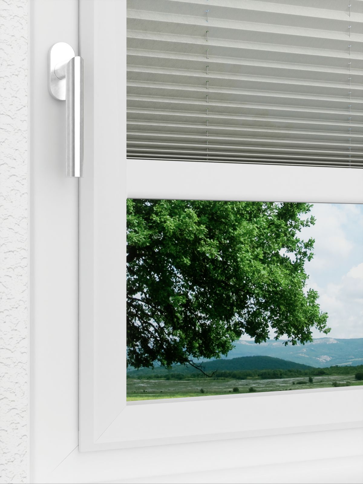 Detailansicht LYSEL HOME Plisségordijn 203A Arum