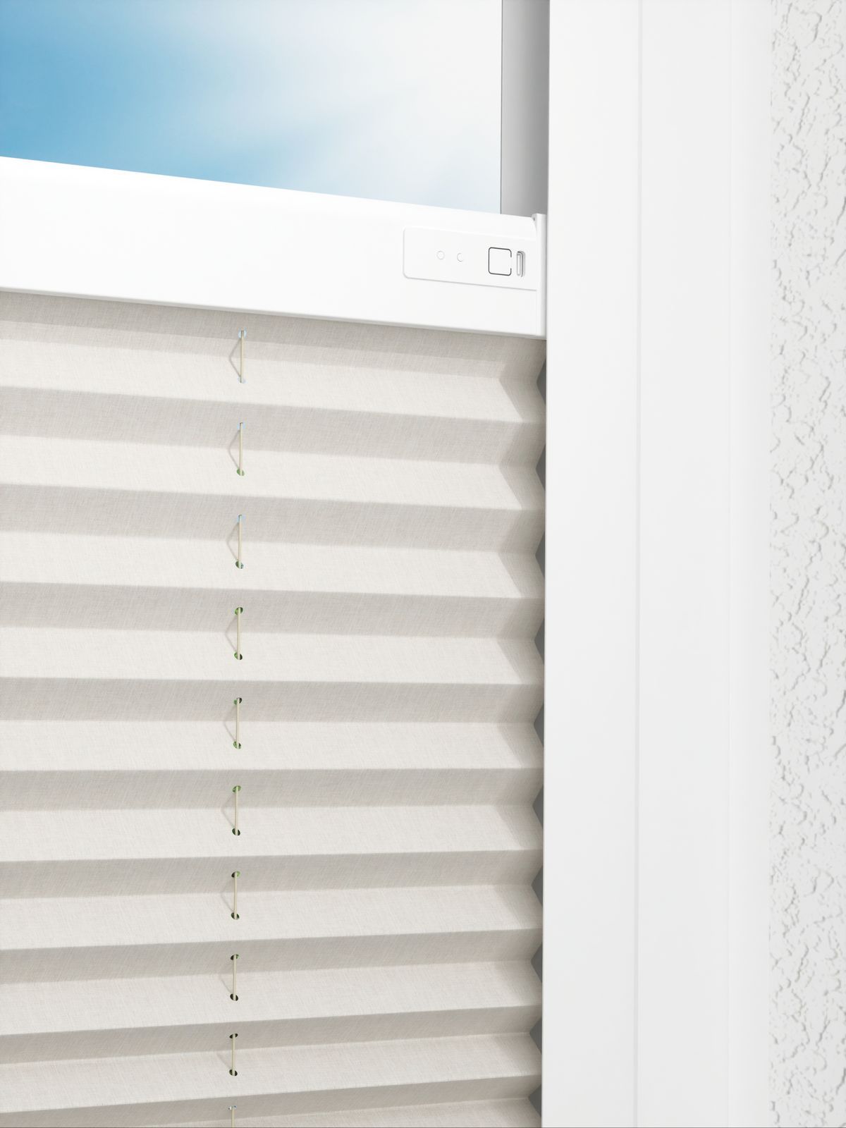 Detailansicht LYSEL HOME Plisségordijn 213A Betula BO