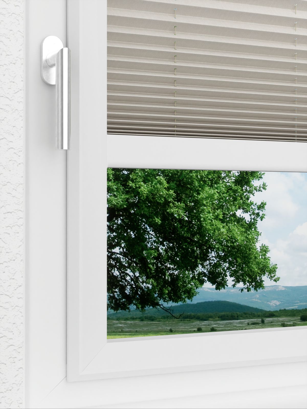 Detailansicht LYSEL HOME Plisségordijn 213A Betula BO