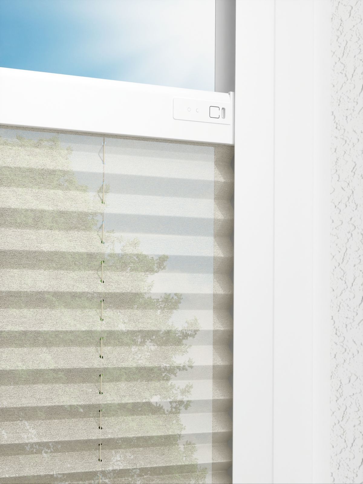 Detailansicht LYSEL HOME Plissé 110A Calluna