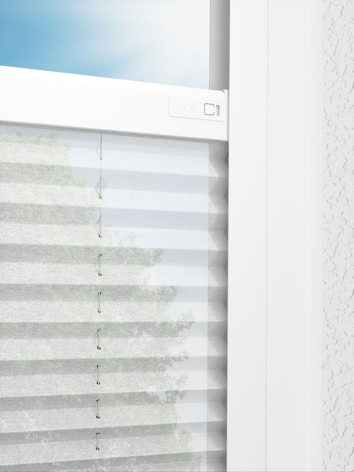 Detailansicht LYSEL HOME Plisségordijn 113A Calluna