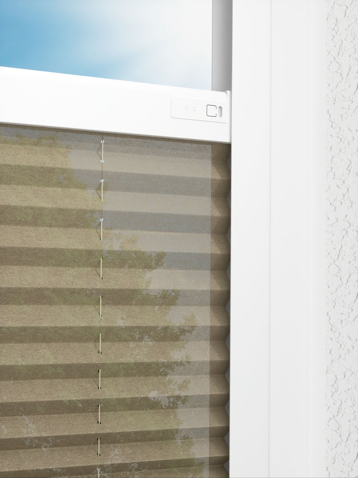 Detailansicht LYSEL HOME Plissé 111A Calluna