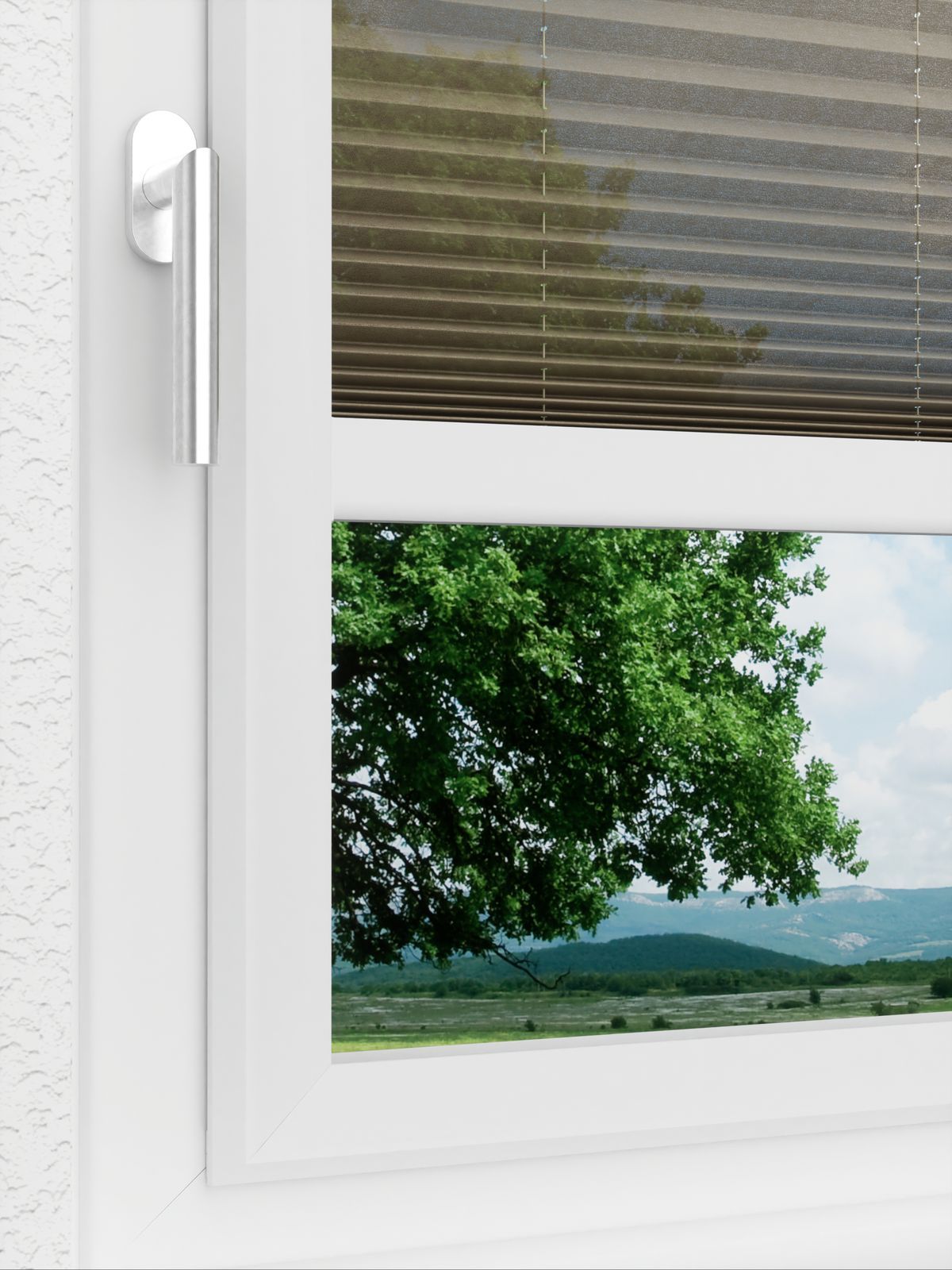 Detailansicht LYSEL HOME Plissé 111A Calluna