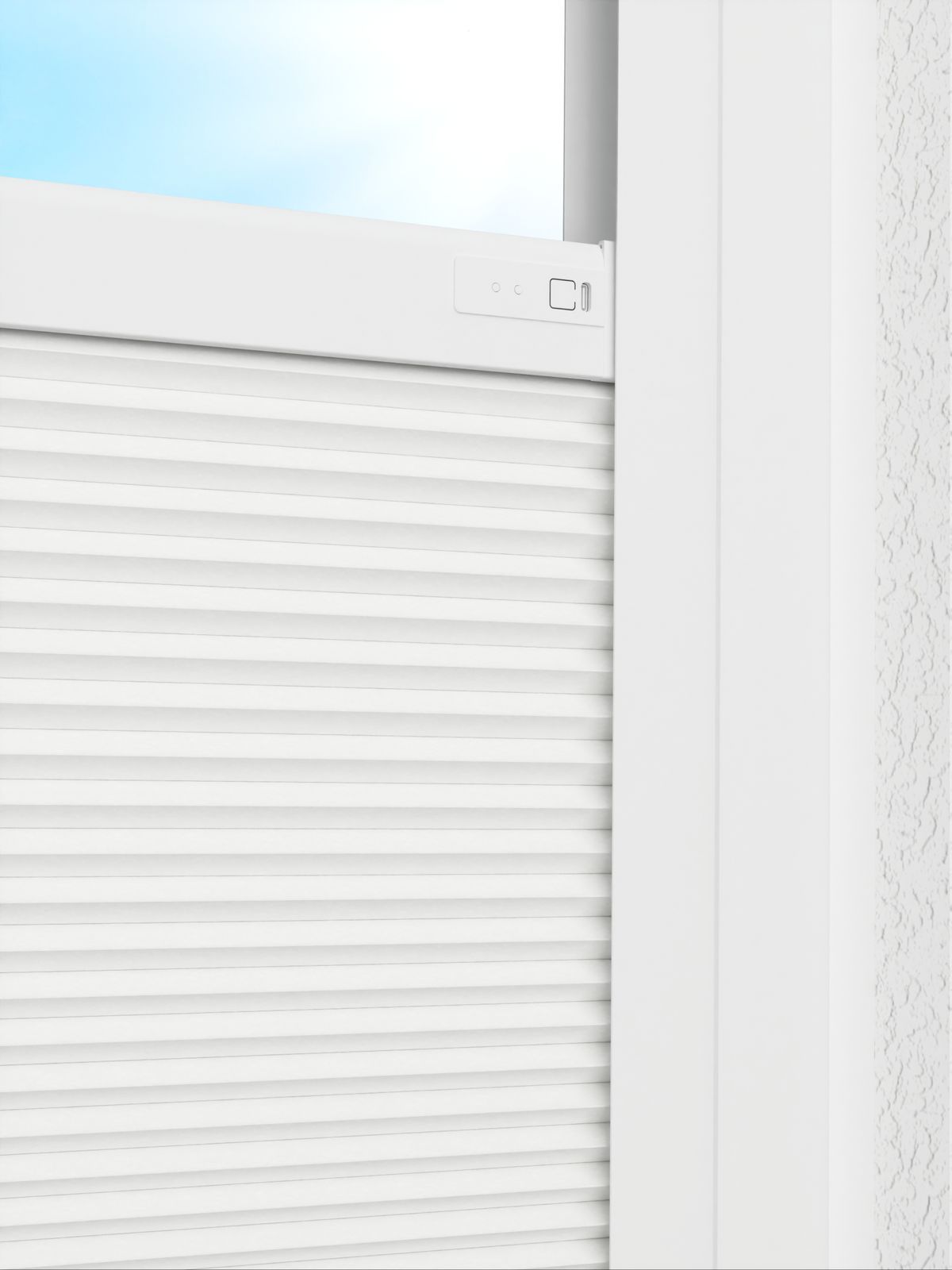 Detailansicht LYSEL HOME Dubbele Plissé 005A Nana BO