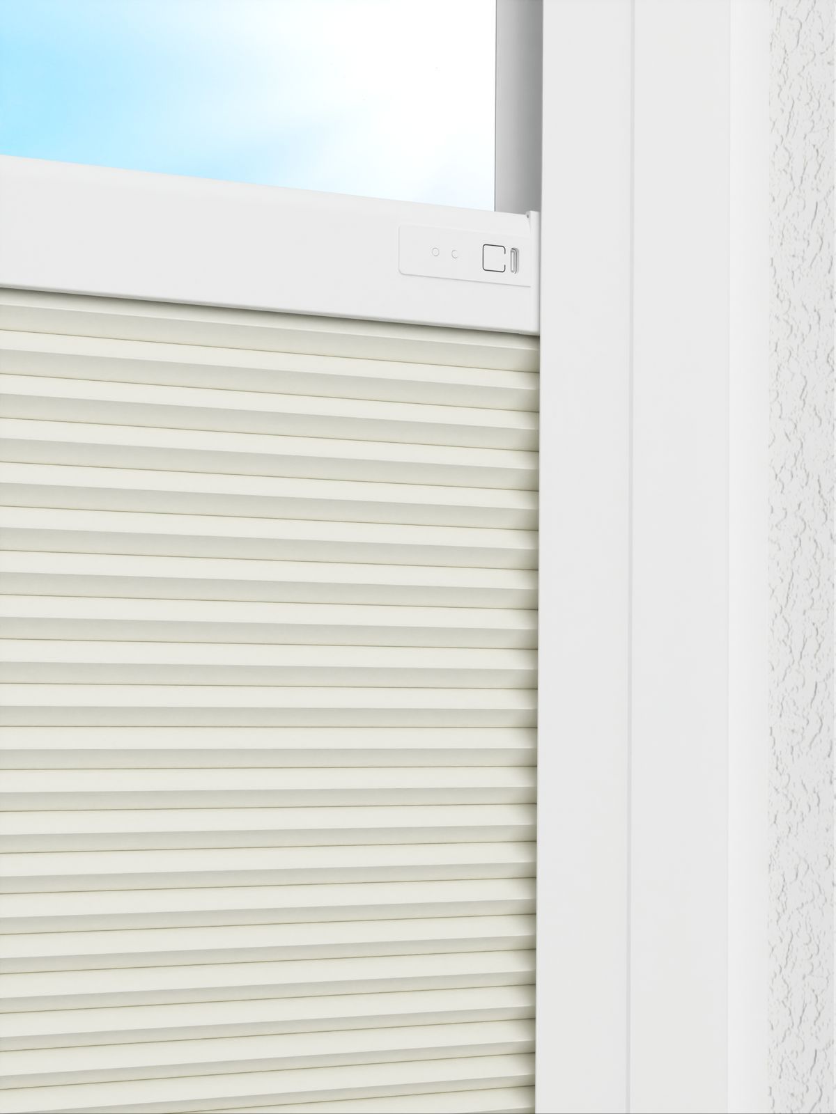 Detailansicht LYSEL HOME Dubbele Plissé 015A Nana BO