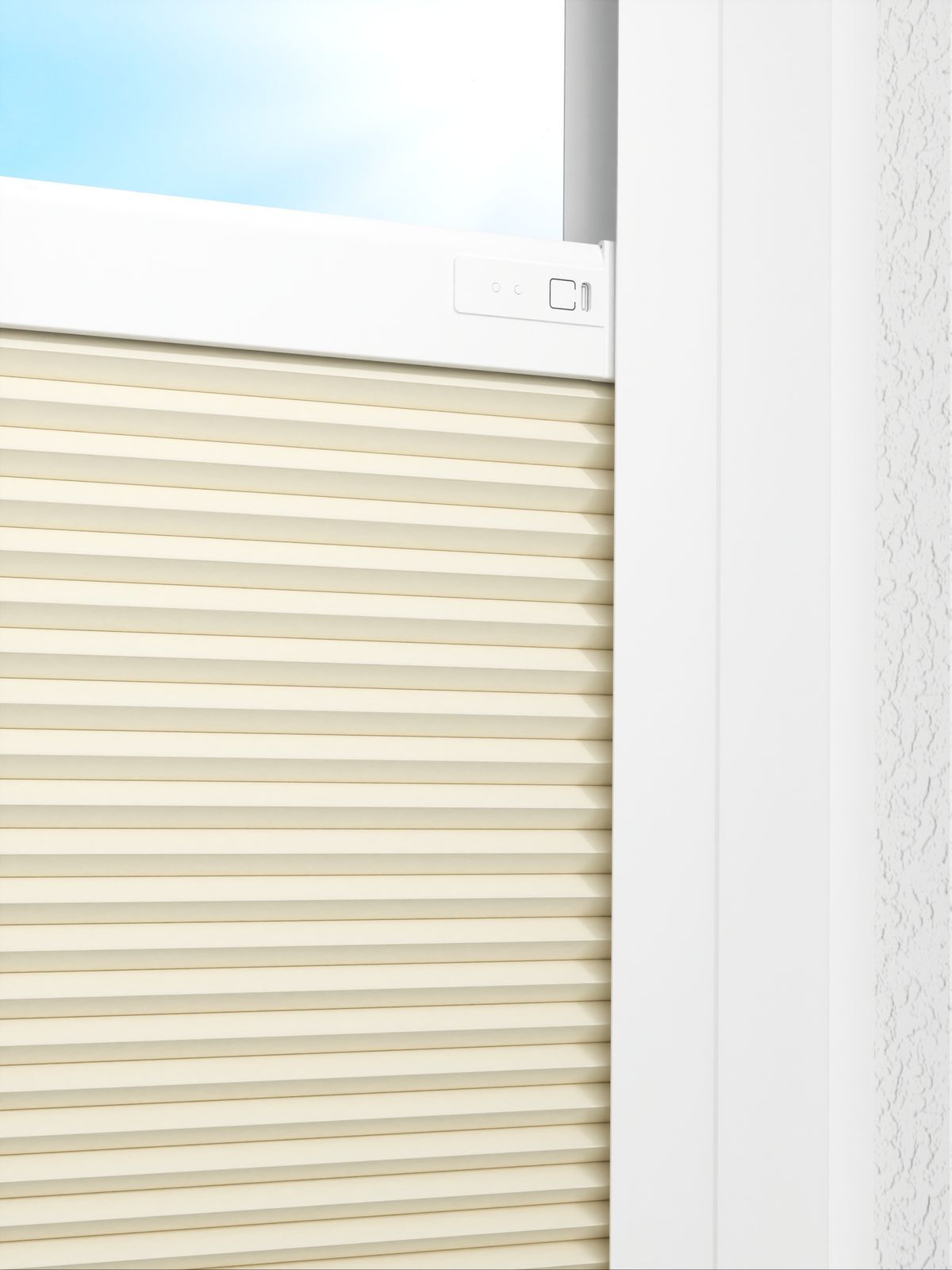 Detailansicht LYSEL HOME Plissee 033A Nana BO Wabe