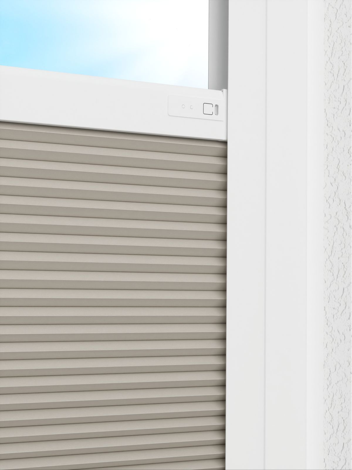 Detailansicht LYSEL HOME Dubbele Plissé 008A Nana BO