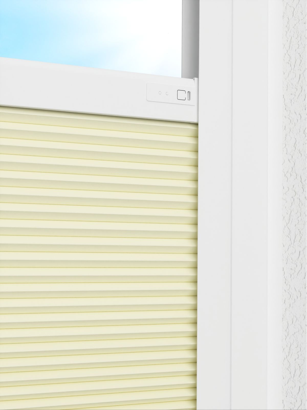 Detailansicht LYSEL HOME Dubbele Plissé 016A Nana BO