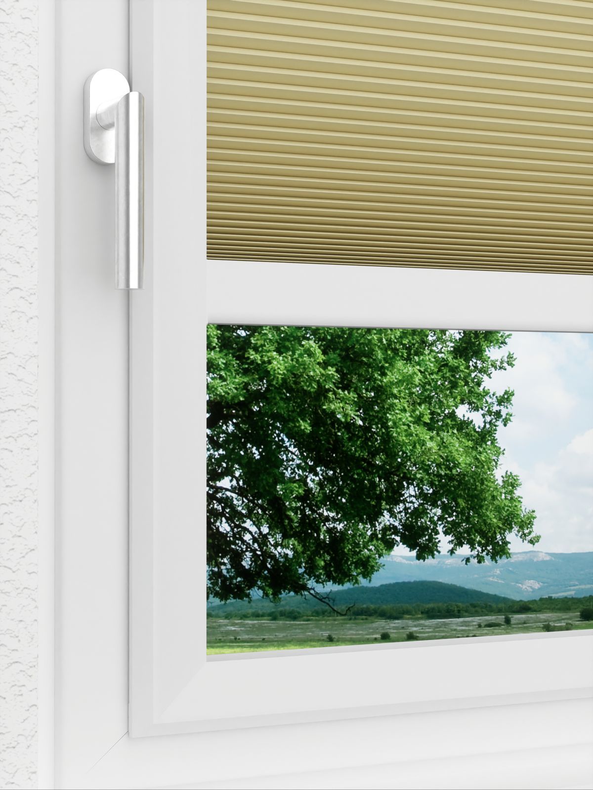 Detailansicht LYSEL HOME Dubbele Plissé 025A Nana BO