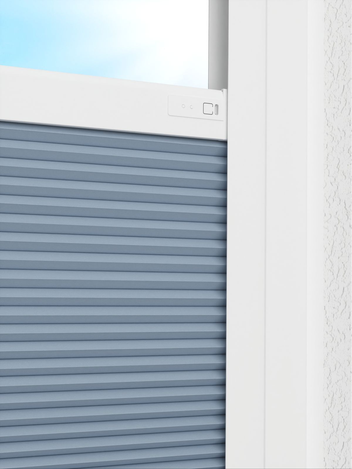 Detailansicht LYSEL HOME Dubbele Plissé 023A Nana BO