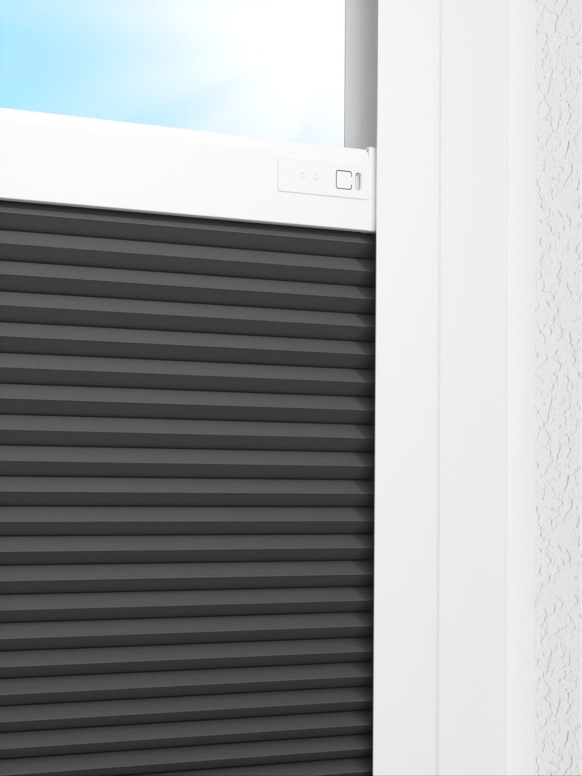 Detailansicht LYSEL HOME Plissee 034A Nana BO Wabe