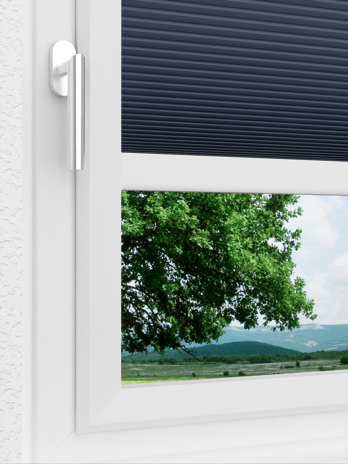 Detailansicht LYSEL HOME Dubbele Plissé 030A Alba LI