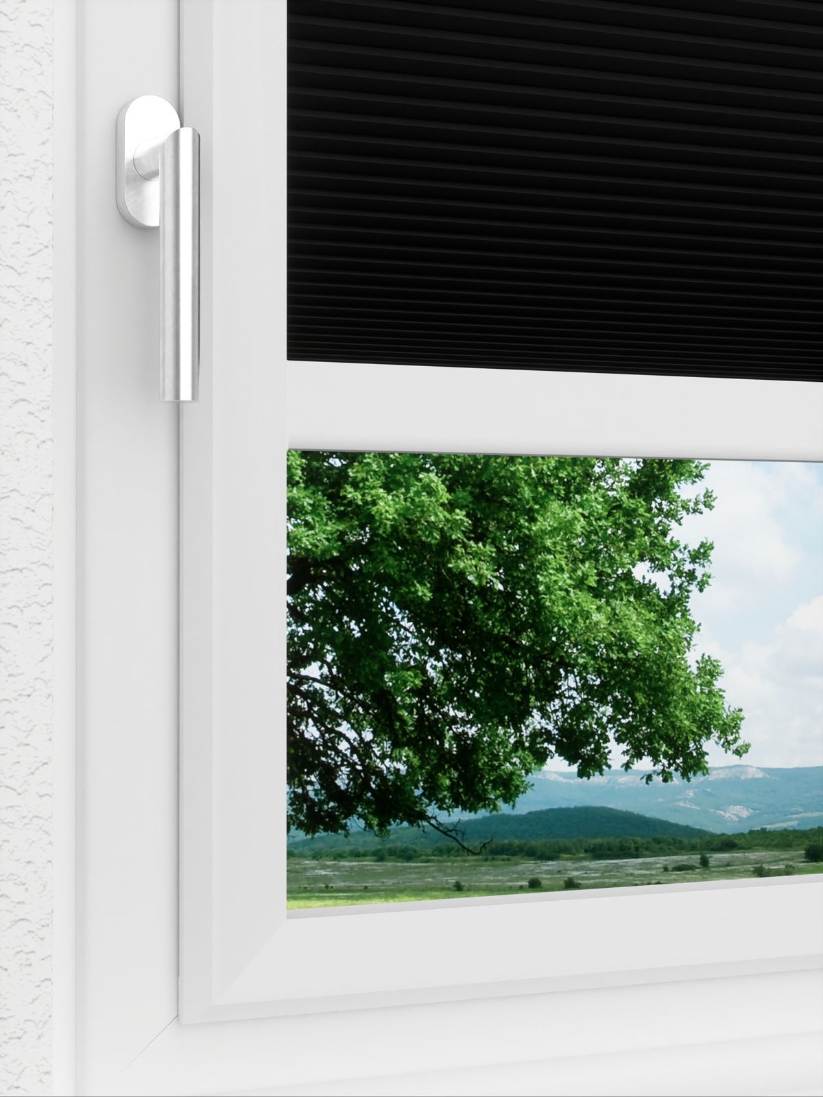 Detailansicht LYSEL HOME Dubbele Plissé 032A Alba LI