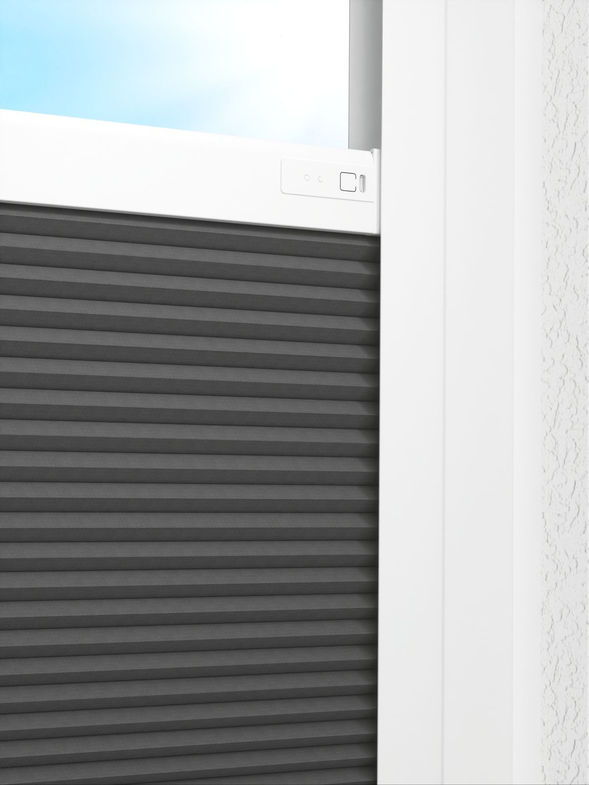 Detailansicht LYSEL HOME Plissee 310A Grid Wabe