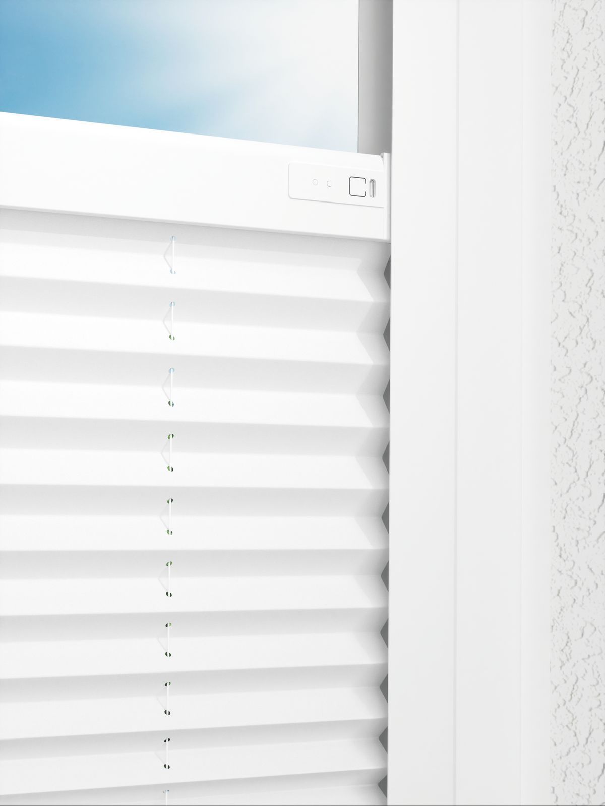 Detailansicht LYSEL HOME Plissee 209B Aralia Pearl