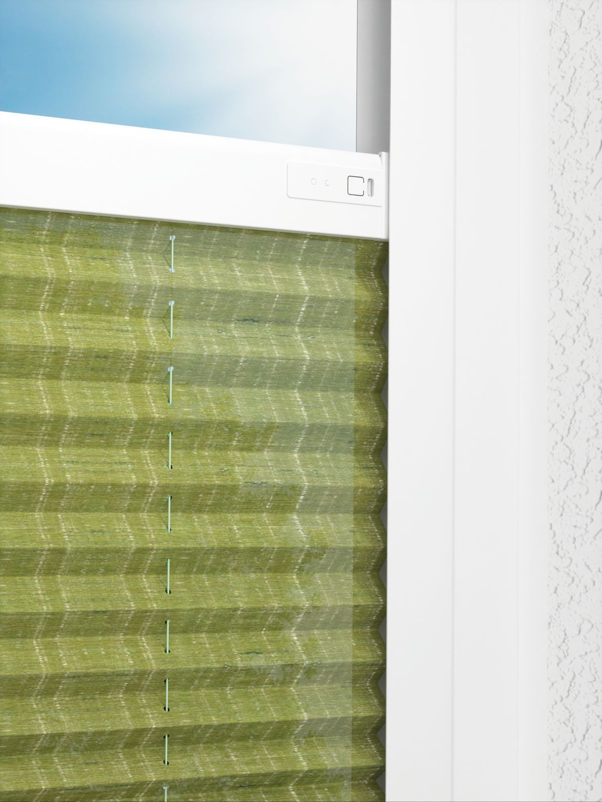 Detailansicht LYSEL HOME Plissee 436A Fine Tissue