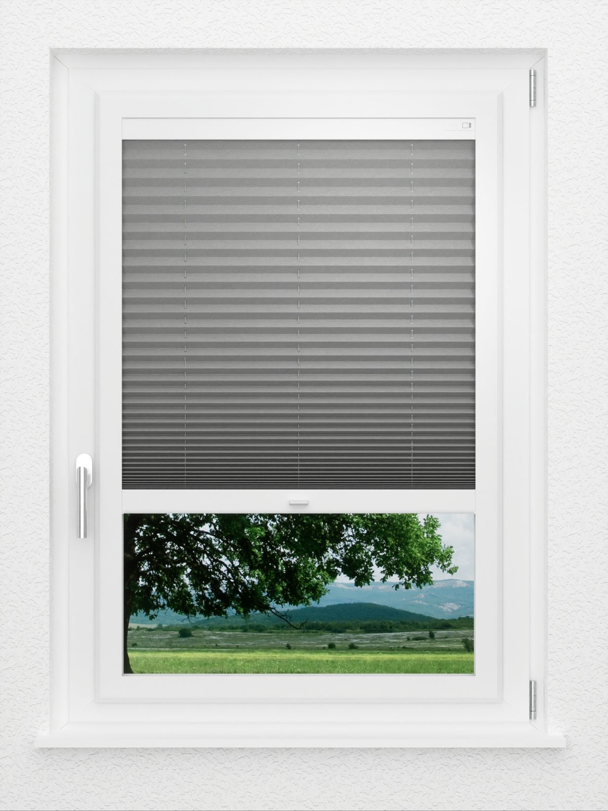 Detailansicht LYSEL HOME plissé 136A Abelia Parel