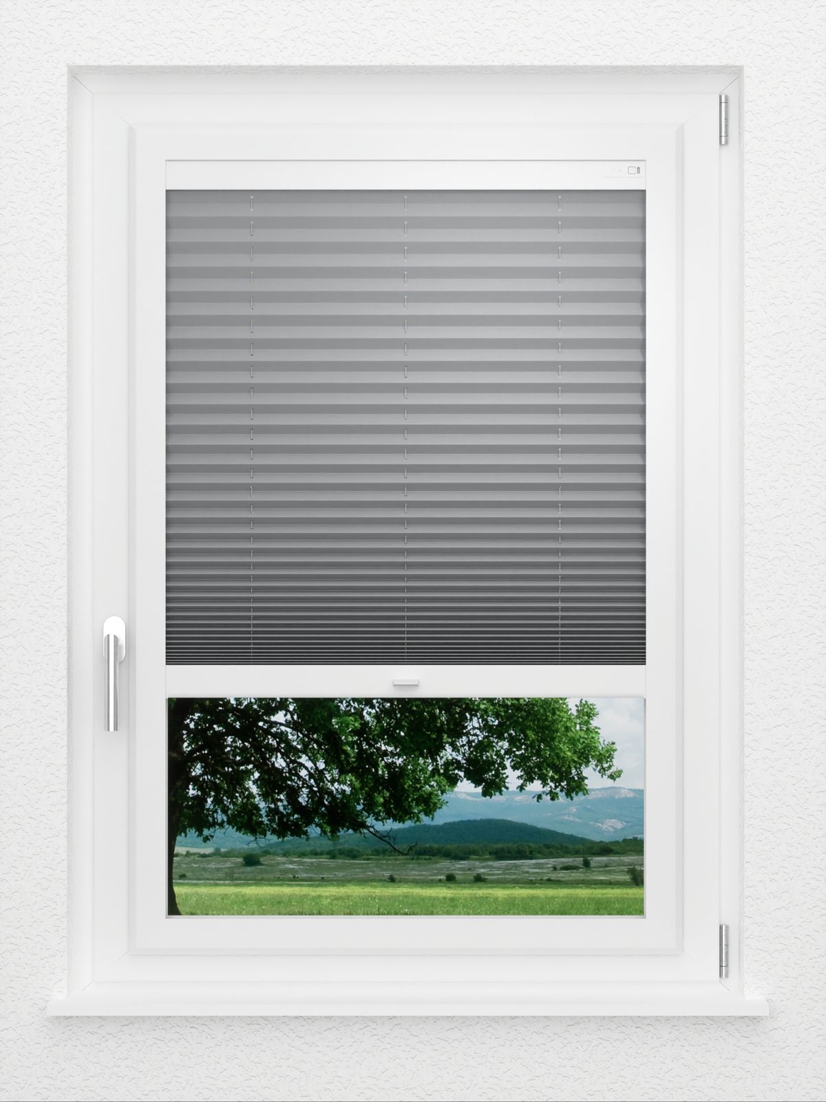 Detailansicht LYSEL HOME Plisségordijn 218A Pinus BO