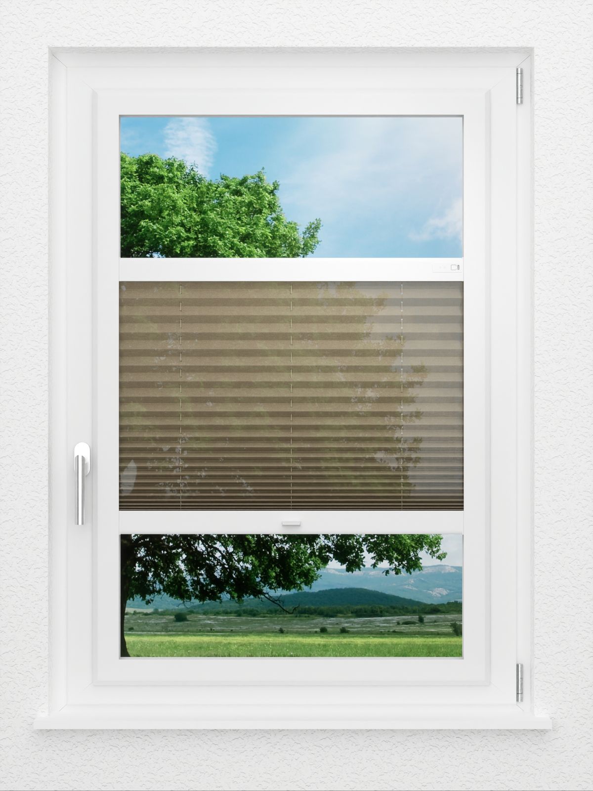 Detailansicht LYSEL HOME Plisségordijn 111A Calluna