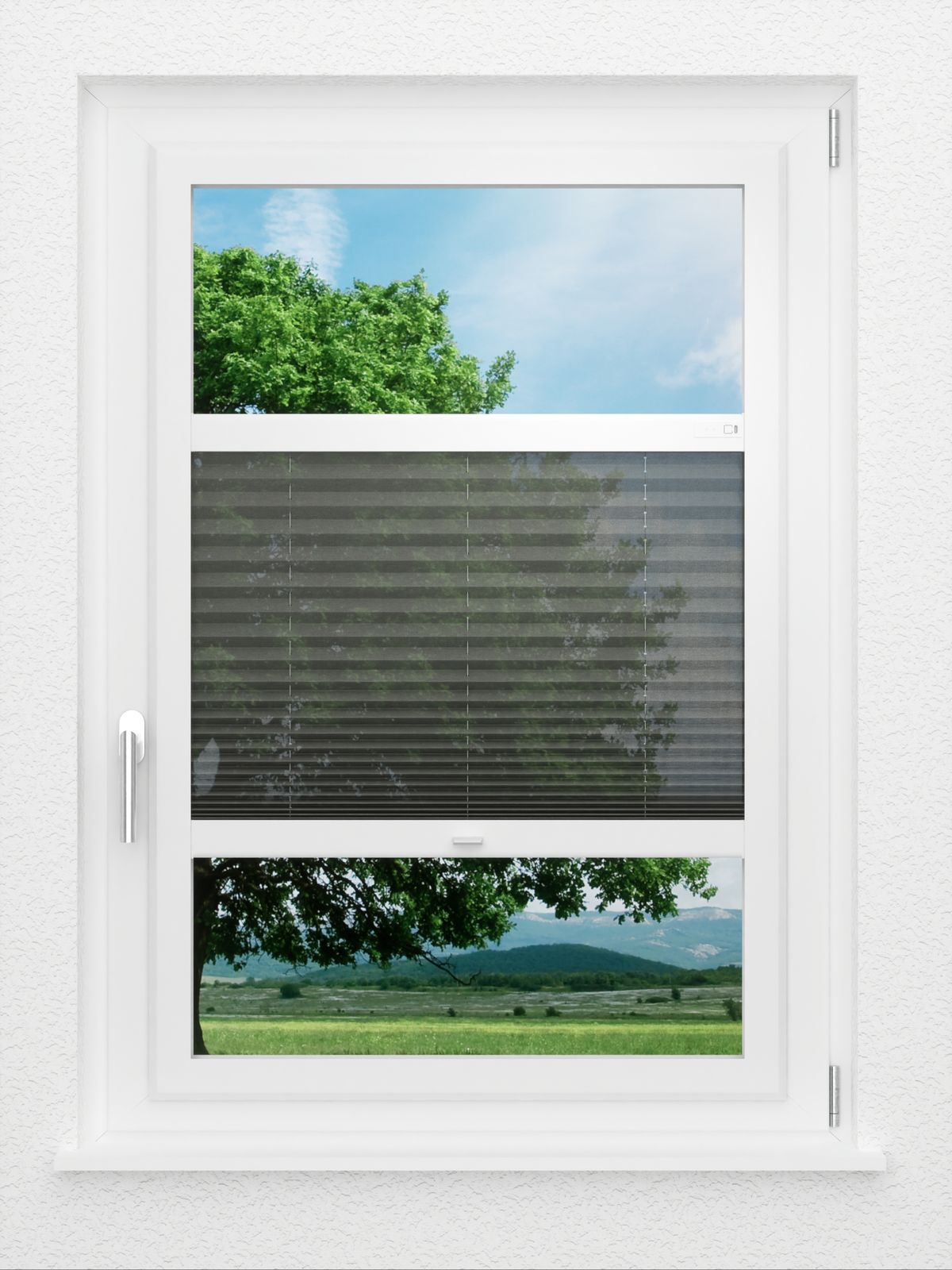 Detailansicht LYSEL HOME Plisségordijn 112A Calluna