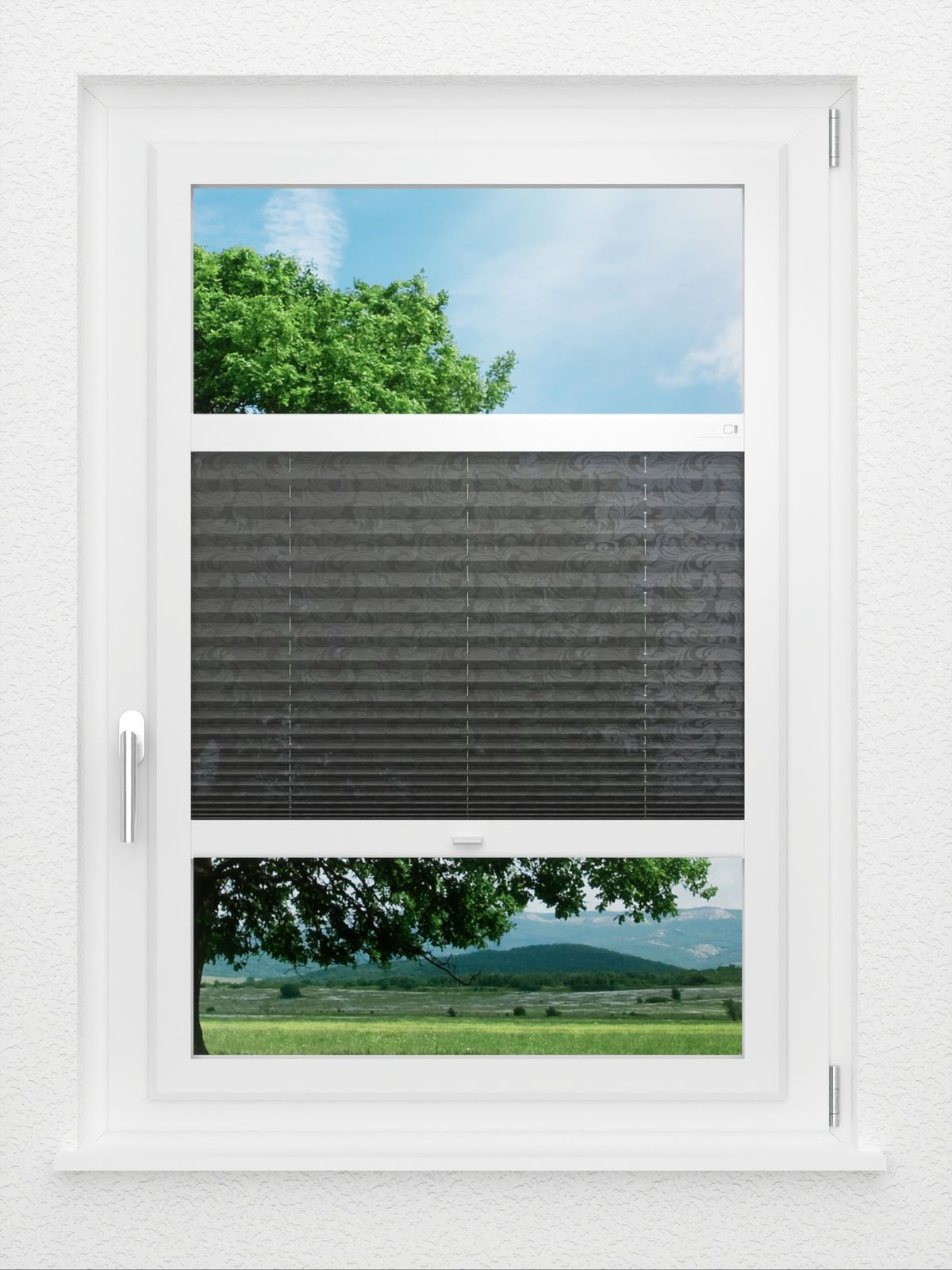 Detailansicht LYSEL HOME Plissee 431A Farne