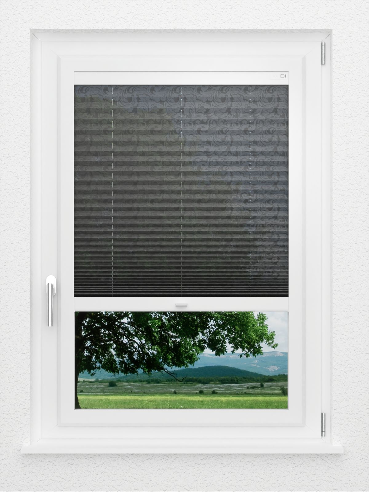 Detailansicht LYSEL HOME Plissee 431A Farne