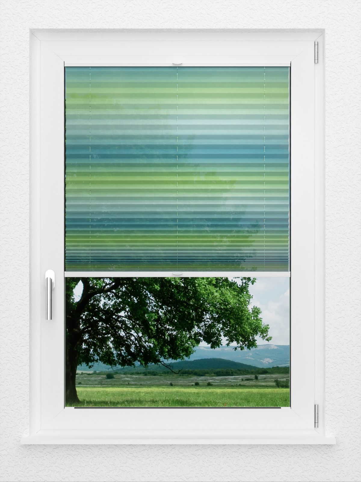 Detailansicht LYSEL HOME Plissee 338A Light Wave