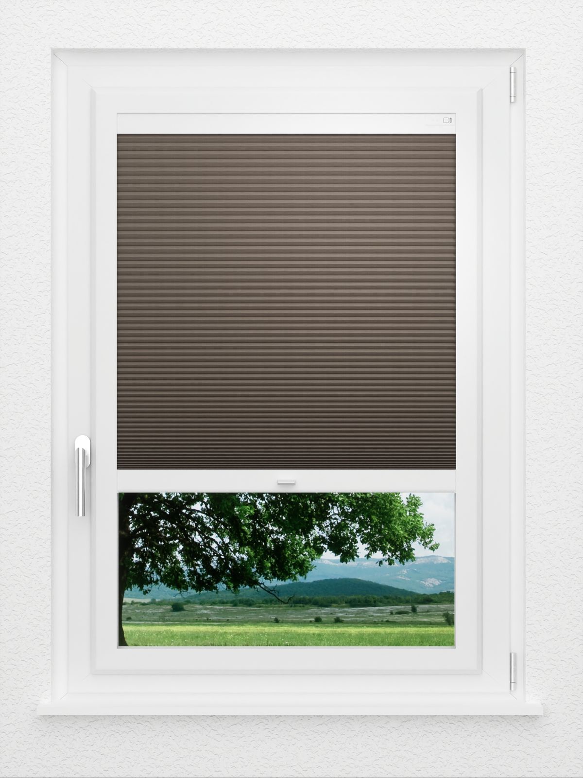 Detailansicht LYSEL HOME Plissee 314A Evelyne BO Wabe