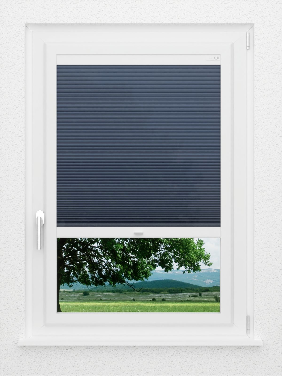 Detailansicht LYSEL HOME plissé 030A Alba LI Honingraa