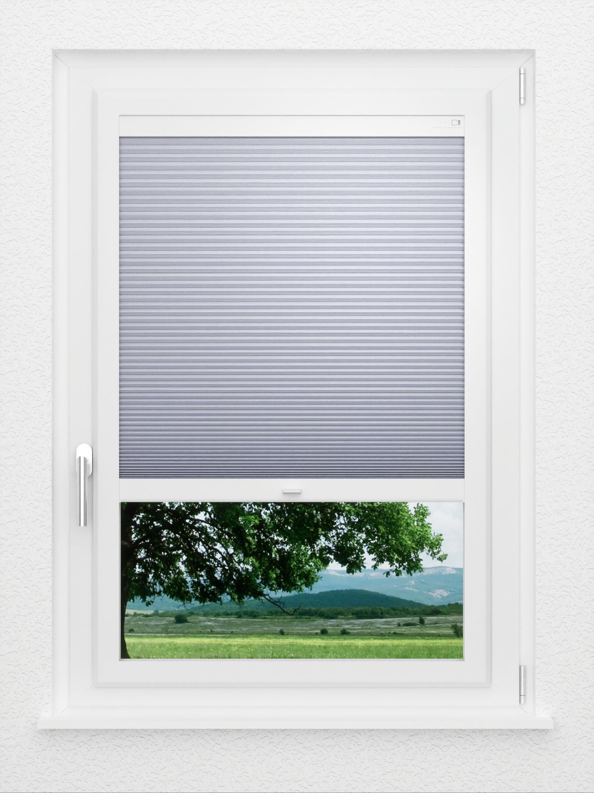 Detailansicht LYSEL HOME Plissee 312A Lanea BO Wabe