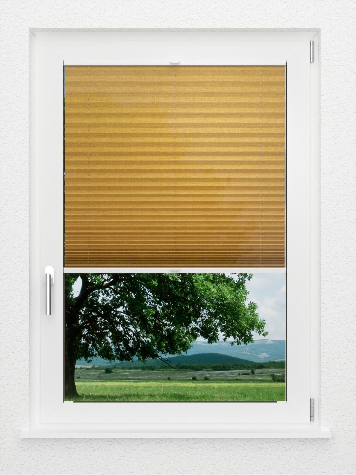 Detailansicht LYSEL HOME Plissee 432A Light Mix