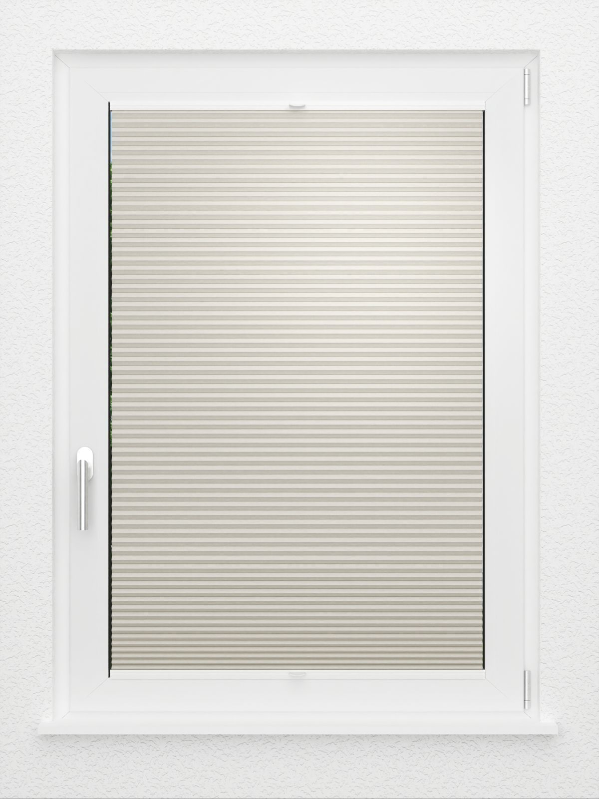 Detailansicht LYSEL HOME Plissee 009A Calluna Wabe