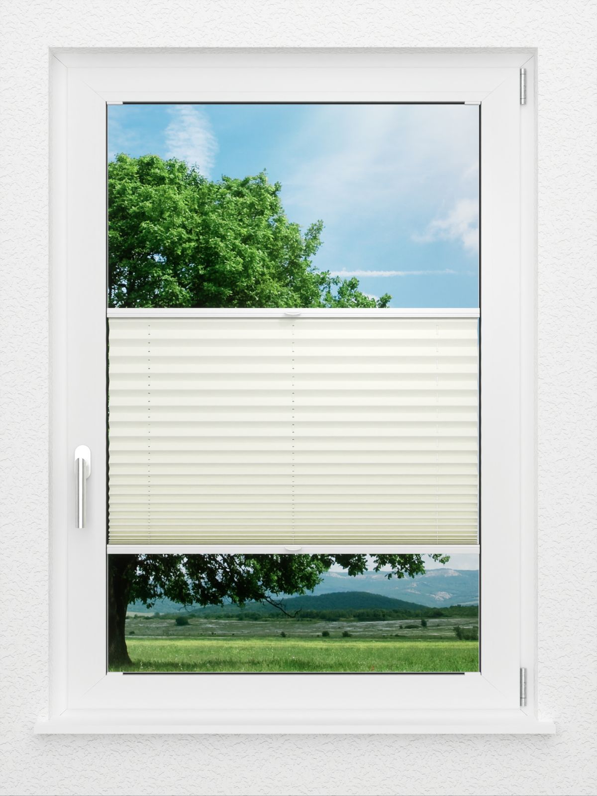 Detailansicht LYSEL HOME Plissé 140B Aralia Parel