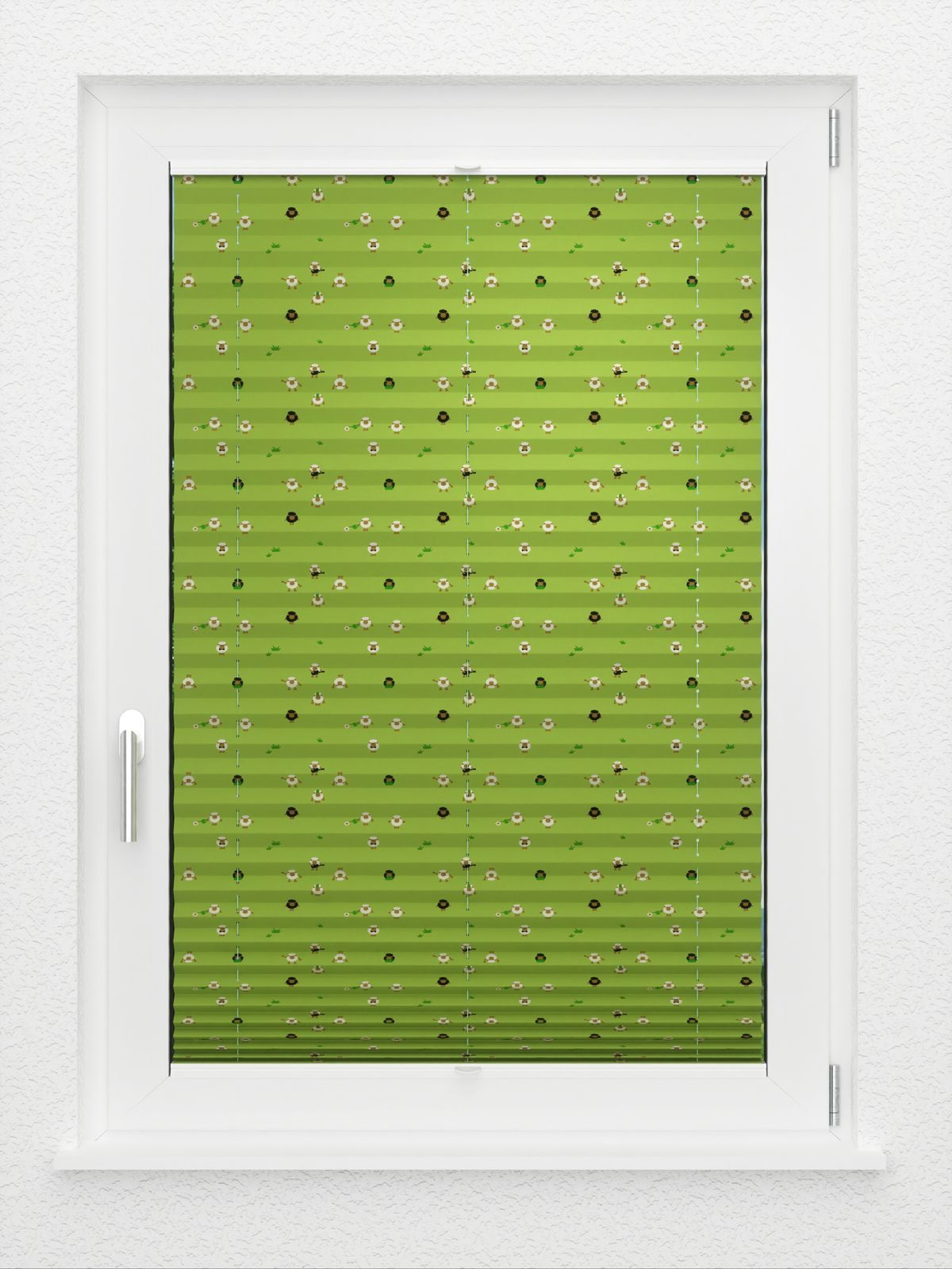 Detailansicht LYSEL HOME Plissee 402A Meadow Sheep