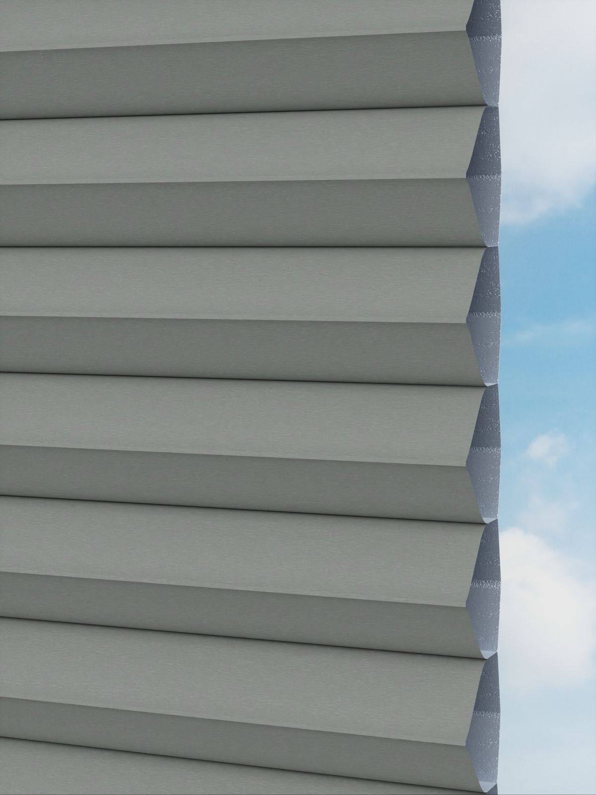 Detailansicht LYSEL HOME Plissee 036A Nana BO Wabe