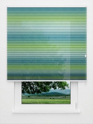 Plissé Colourwave LI 7456.3273 Fensteransicht