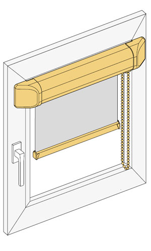 4decor glaslatten rolgordijn S